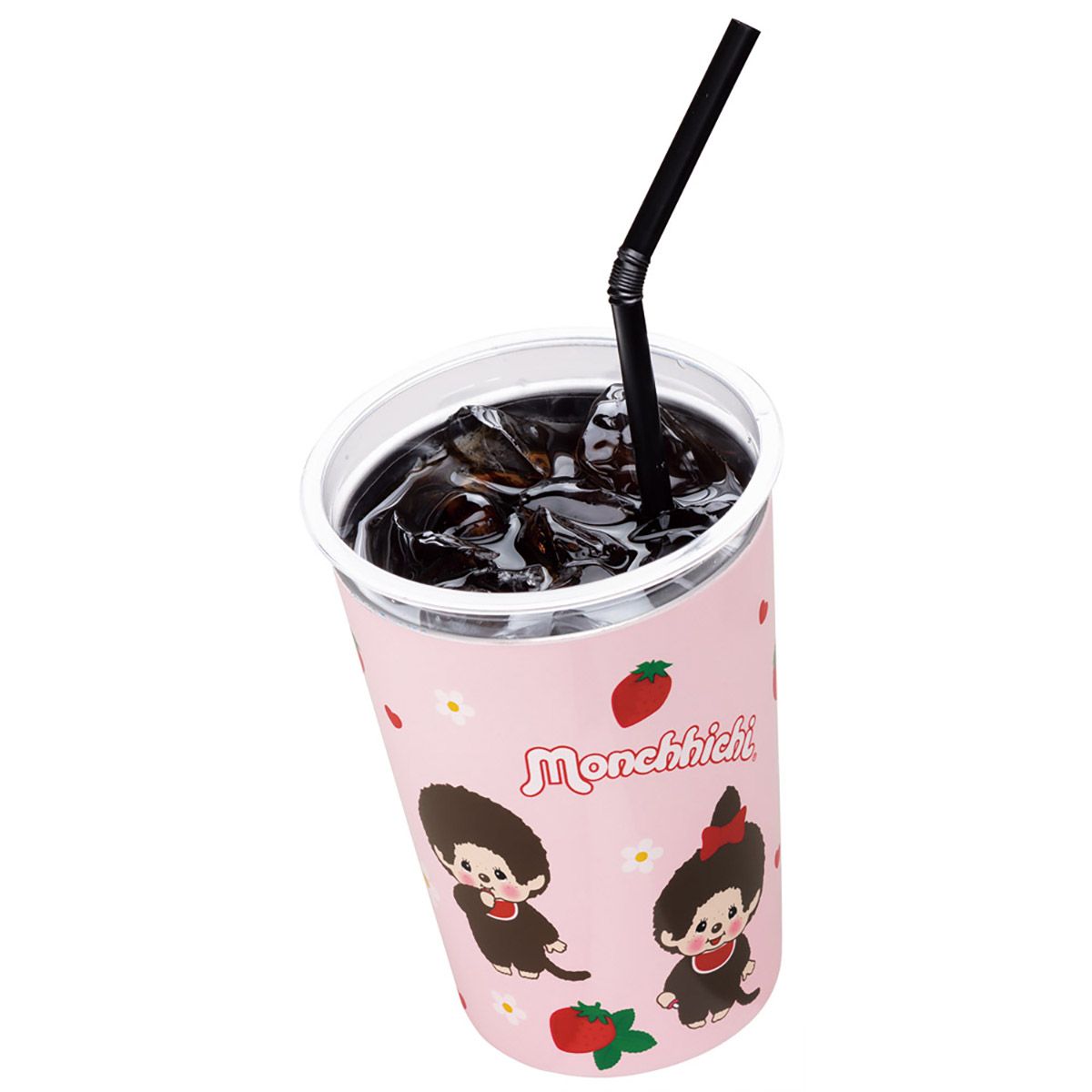 スケーター ステンレスタンブラー キャラクター コンビニ タンブラー ステンレス 400ml 保温 skater STCV2 モンチッチ いちご グッズ【おしゃれ かわいい マグカップ コーヒーマグ コップ】