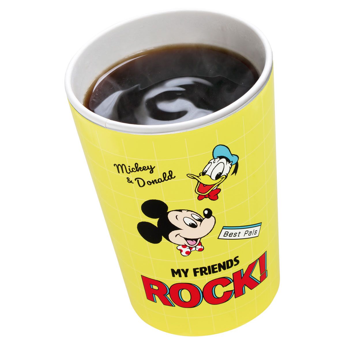 スケーター ステンレスタンブラー キャラクター コンビニ タンブラー ステンレス 400ml 保温 skater STCV2 ミッキー&フレンズ グリッド ミッキーマウス【おしゃれ かわいい マグカップ コーヒーマグ コップ】