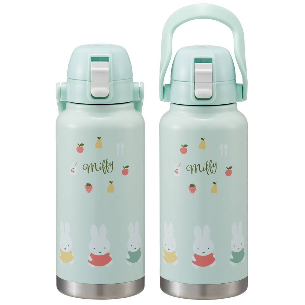 ハンドル付ワンプッシュダイレクトボトル 1000ml ミッフィー/STD10H_4973307649080