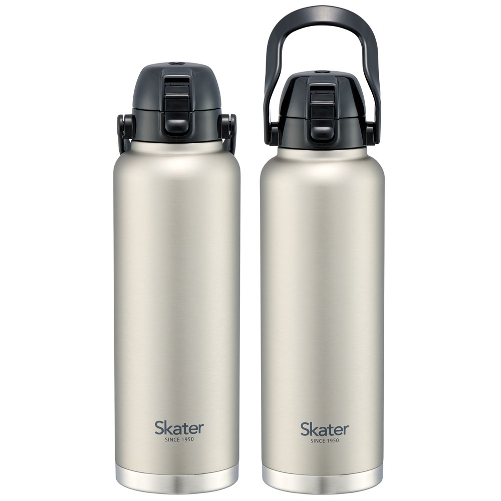 ハンドル付ワンプッシュダイレクトボトル 1500ml シルバー/STD15H_4973307596810