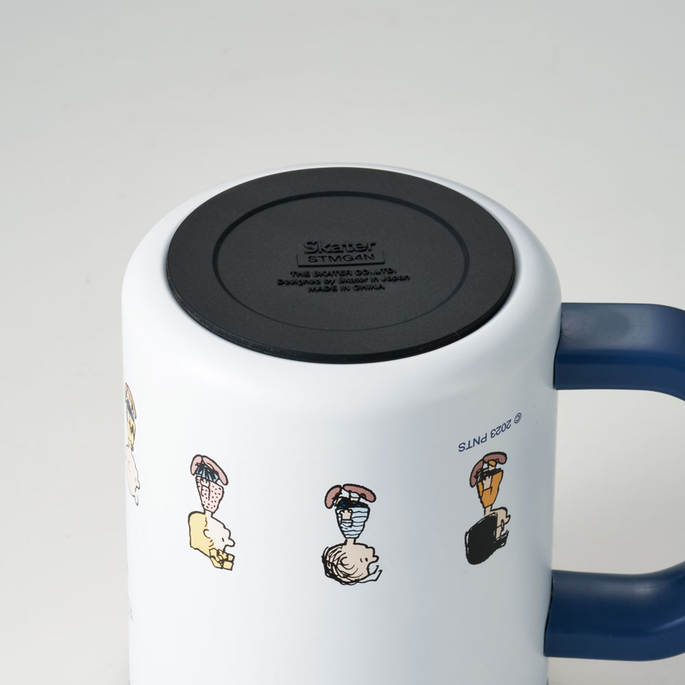 【送料無料】フタ付き ステンレス マグ カップ コップ 330ml 保温 保冷 スケーター skater STMG4N スヌーピー SNOOPY ピーナッツ 女性 レディース