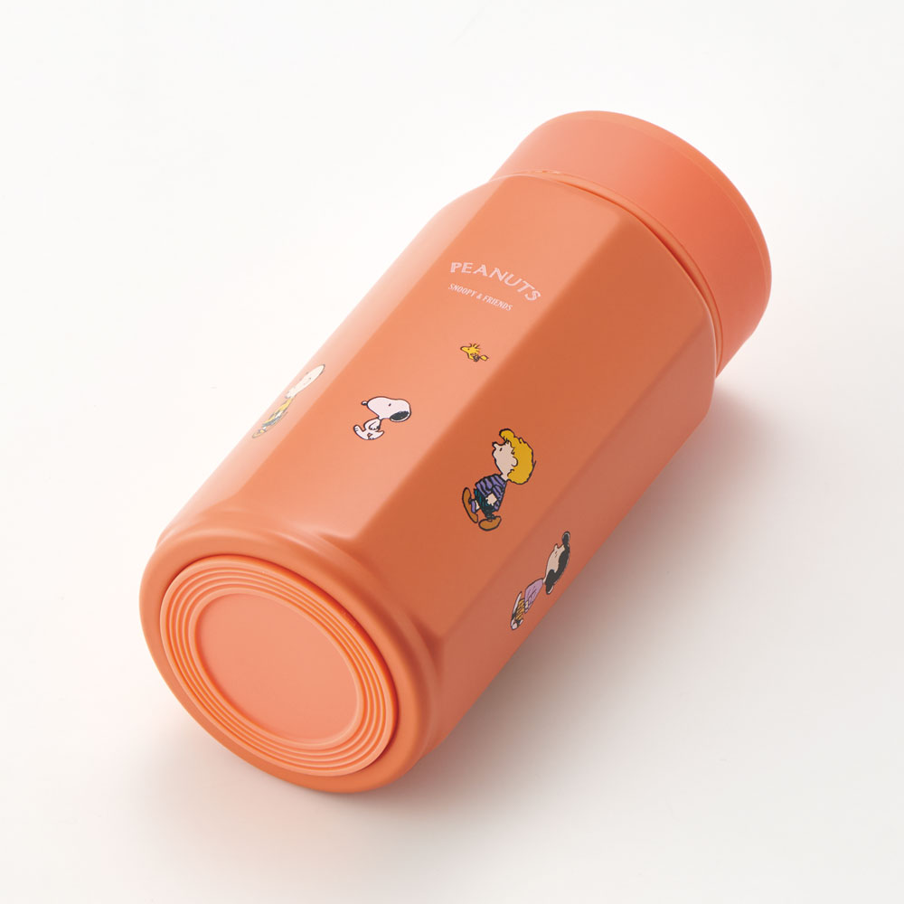 八角形 ステンレス マグ ボトル 水筒 350 350ml 直飲み 保温 保冷 おしゃれ スケーター skater STO4 スヌーピー SNOOPY ピーナッツ 女性 レディース
