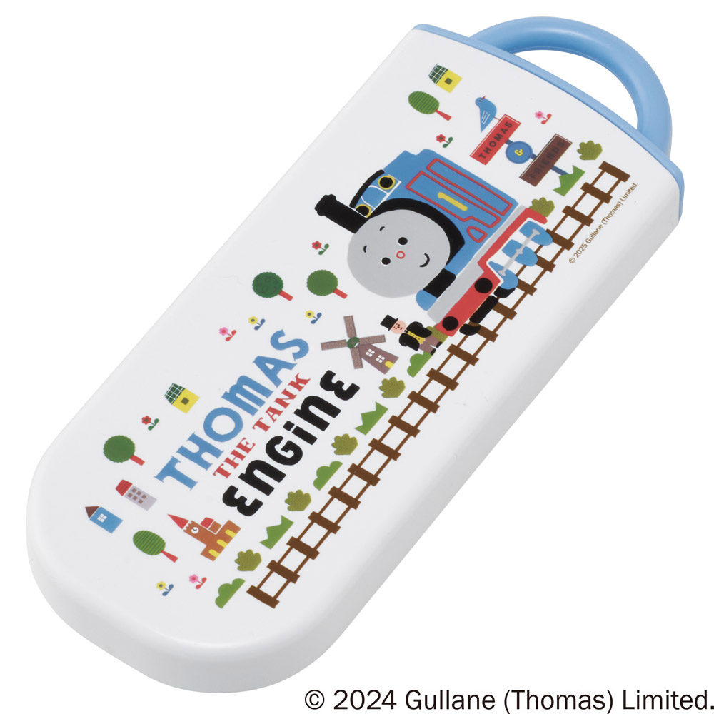 【メール便対象品】 スケーター 箸 スプーン フォーク セット 子供 お弁当 日本製 カトラリーセット skater TACC2 きかんしゃトーマス つむぱぱ トーマス 男の子 男子 電車【キャラクター トリオセット 食洗機 対応 弁当箱 スプーンセット お箸】