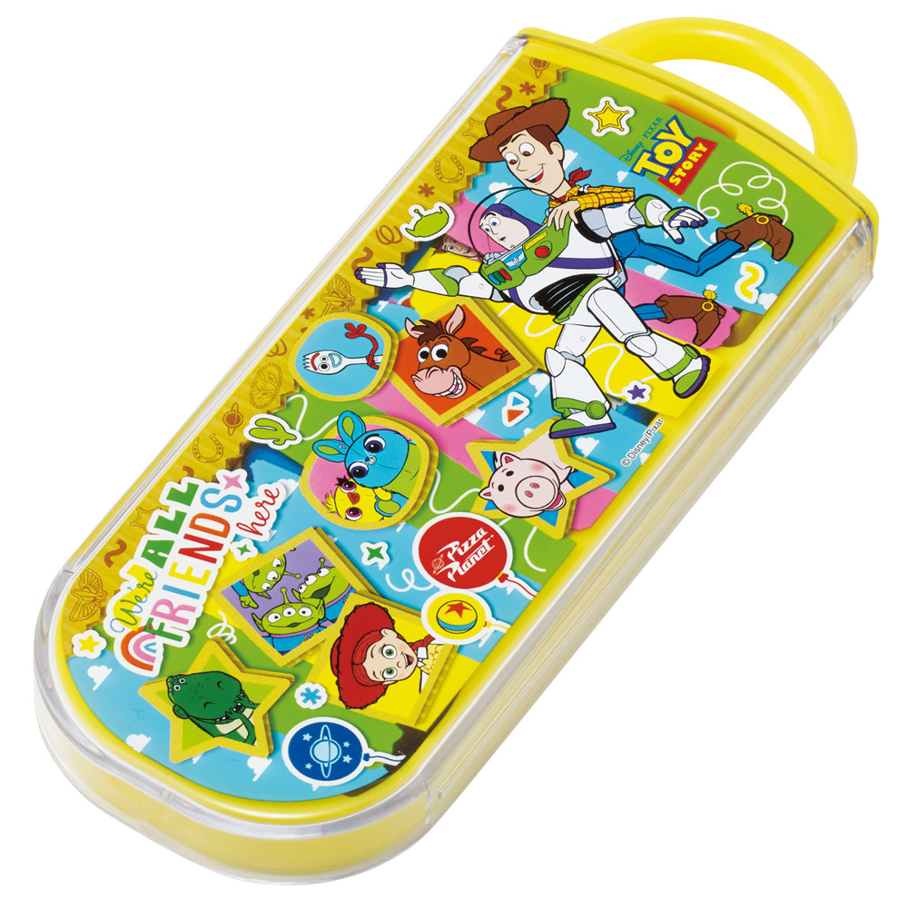 【メール便対象品】 スケーター 箸 スプーン フォーク セット 子供 お弁当 日本製 カトラリーセット skater TACC2 トイストーリー 26年 トイ・ストーリー 男の子 女の子【キャラクター トリオセット 食洗機 対応 弁当箱 スプーンセット お箸】