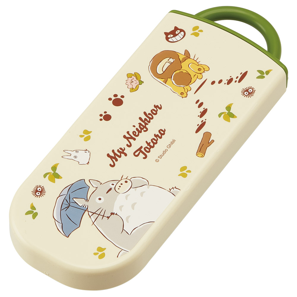 【メール便対象品】 スケーター 箸 スプーン フォーク セット 子供 お弁当 日本製 カトラリーセット skater TACC2 ネコバス となりのトトロ totoro スタジオジブリ【キャラクター トリオセット 食洗機 対応 弁当箱 スプーンセット お箸】