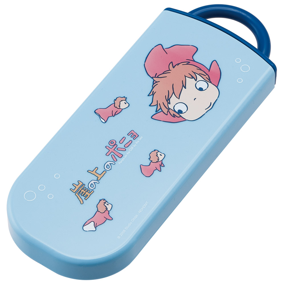 スケーター 箸 スプーン フォーク セット 子供 お弁当 カトラリーセット skater TACC2 崖の上のポニョ ポニョ 姉妹 スタジオジブリ【キャラクター トリオセット 食洗機 対応 スプーンセット】