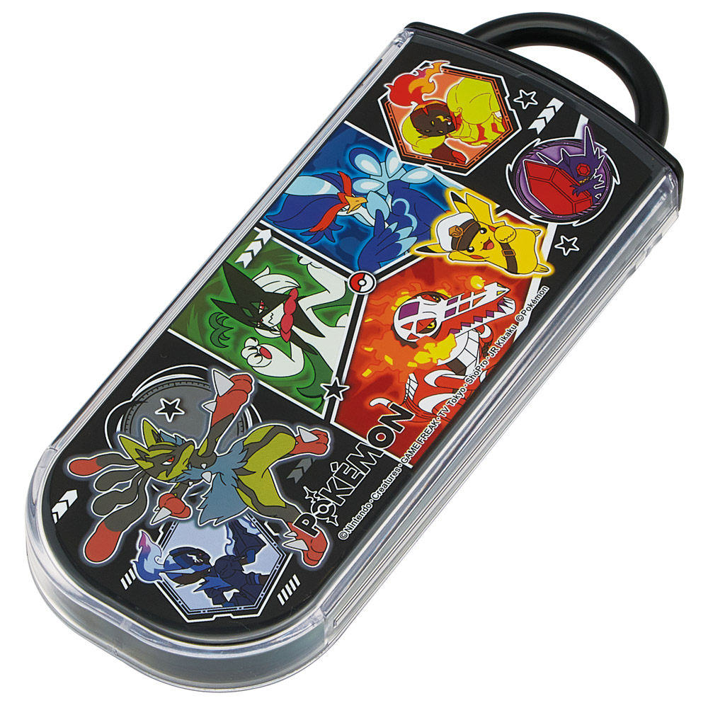 スケーター 箸 スプーン フォーク セット 子供 お弁当 カトラリーセット skater TACC2 ポケットモンスター 26年 ポケモン ピカチュウ 男の子【キャラクター トリオセット 食洗機 対応 スプーンセット】