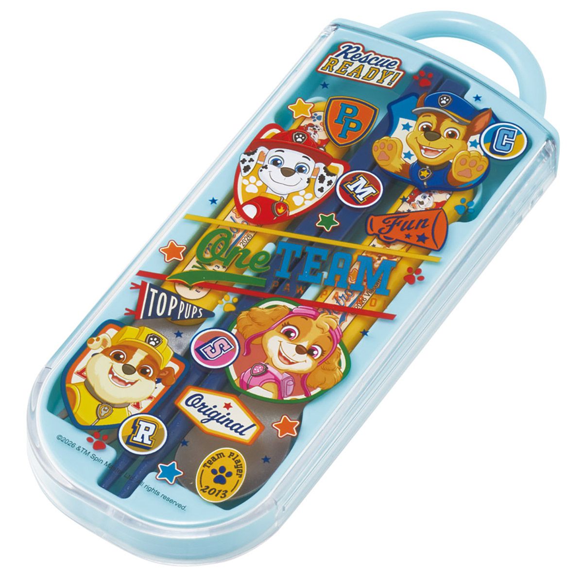 スケーター 箸 スプーン フォーク セット 子供 お弁当 カトラリーセット skater TACC2 パウ パトロール 27年 パウパト 男の子 男子 男児【キャラクター トリオセット 食洗機 対応 スプーンセット】