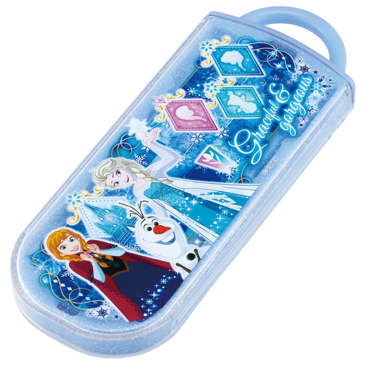 スケーター 箸 スプーン フォーク セット 子供 お弁当 カトラリーセット skater TACC2 アナと雪の女王 27年 アナ雪 ディズニー 女の子 女子【キャラクター トリオセット 食洗機 対応 スプーンセット】