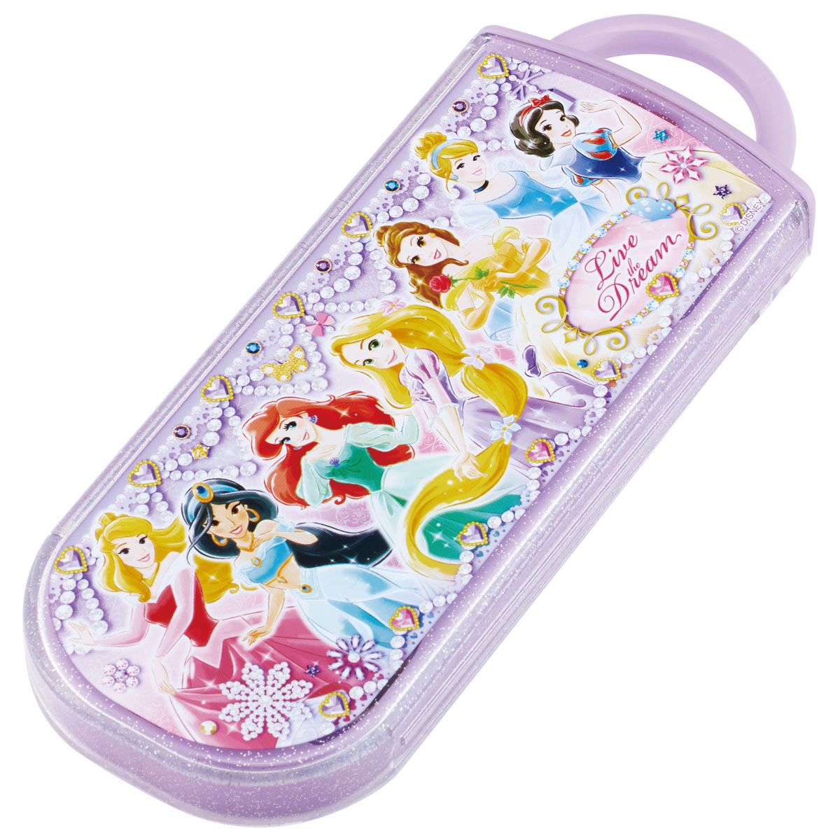 スケーター 箸 スプーン フォーク セット 子供 お弁当 カトラリーセット skater TACC2 ディズニー プリンセス 27年 女の子 女子【キャラクター トリオセット 食洗機 対応 スプーンセット】