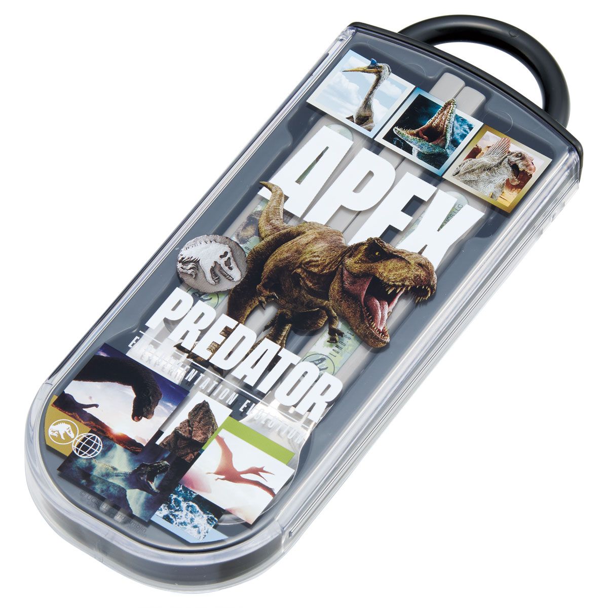 スケーター 箸 スプーン フォーク セット 子供 お弁当 カトラリーセット skater TACC2 ジュラシックワールド 27年 恐竜 JW 男の子 男子【キャラクター トリオセット 食洗機 対応 スプーンセット】