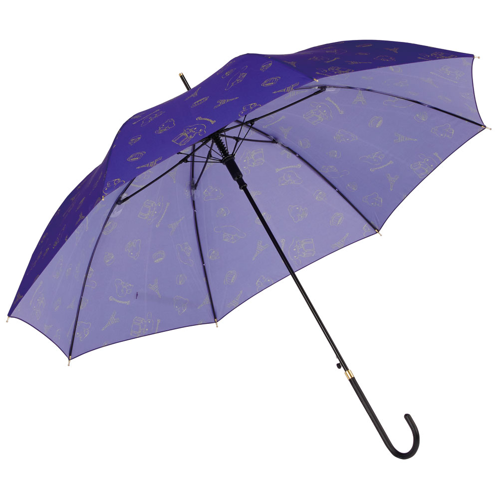 【送料無料】はっ水 傘 58cm 長傘 日傘 晴雨兼用 UVカット おしゃれ 折れにくい スケーター UBU58 シナモロール シナモン サンリオ 女の子 女子 【 レイン】