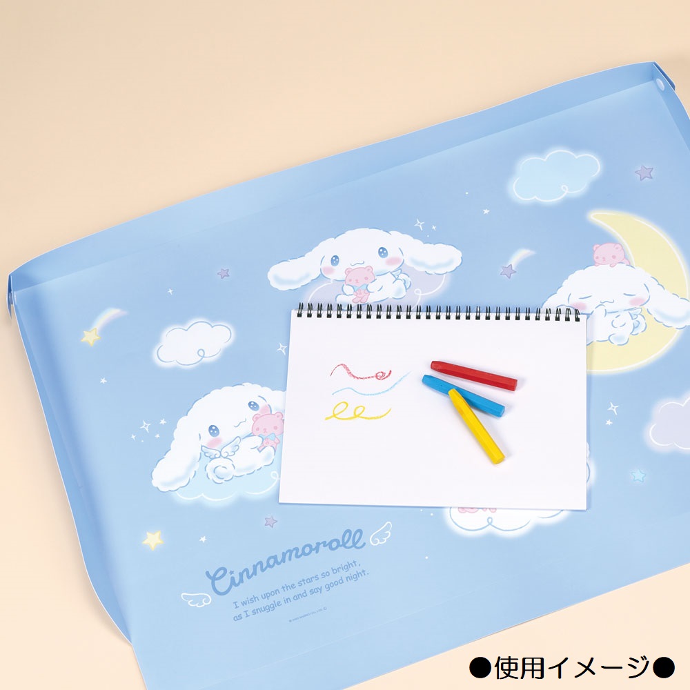 リビング 学習 マット 勉強 子供 傷 汚れ 防止 スケーター skater ZGM1 シナモロール シナモン サンリオ 女の子 女子【小学生 キッズ 子ども キャラクター】