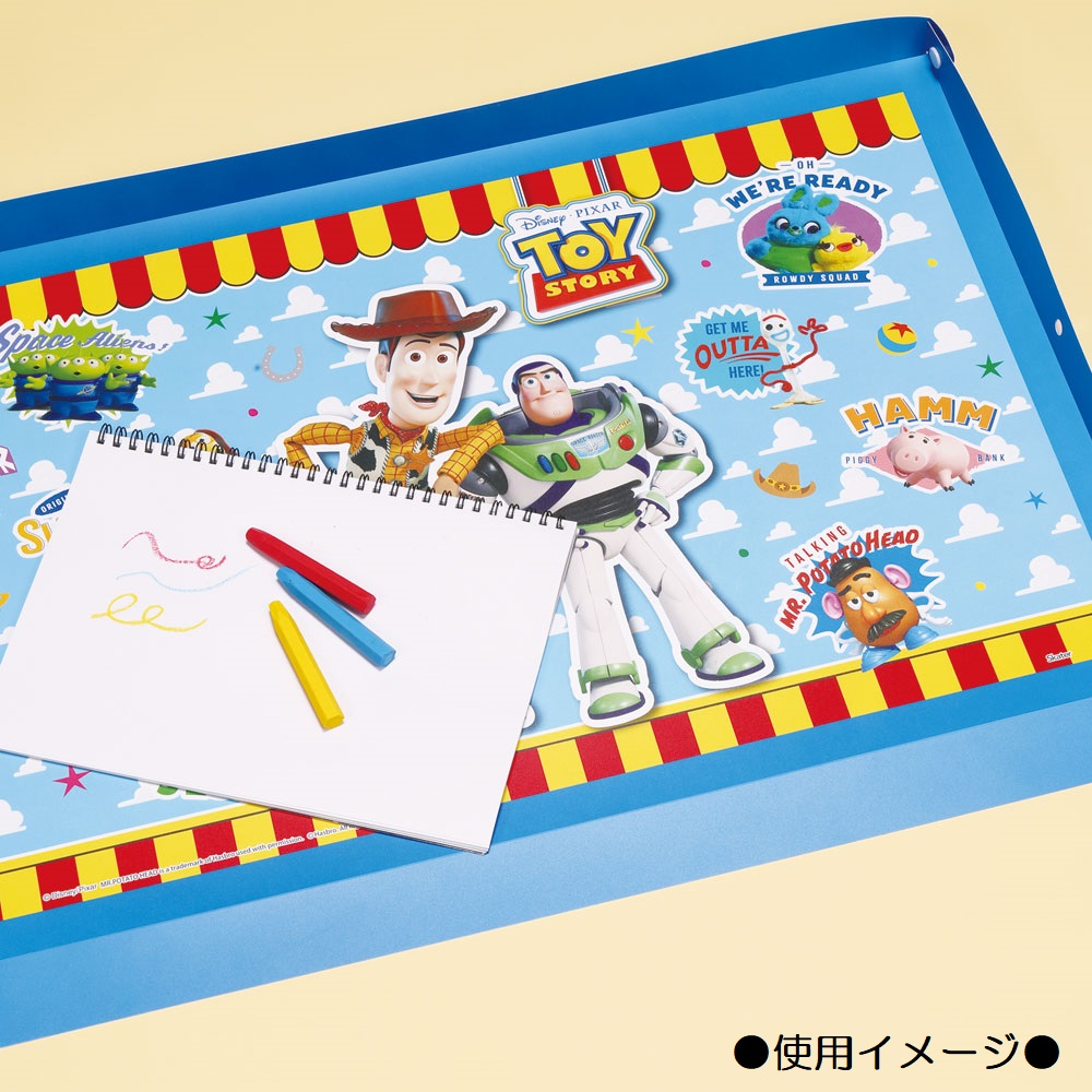リビング 学習 マット 勉強 子供 傷 汚れ 防止 スケーター skater ZGM1 トイストーリー トイ・ストーリー 男の子 女の子【小学生 キッズ 子ども キャラクター】