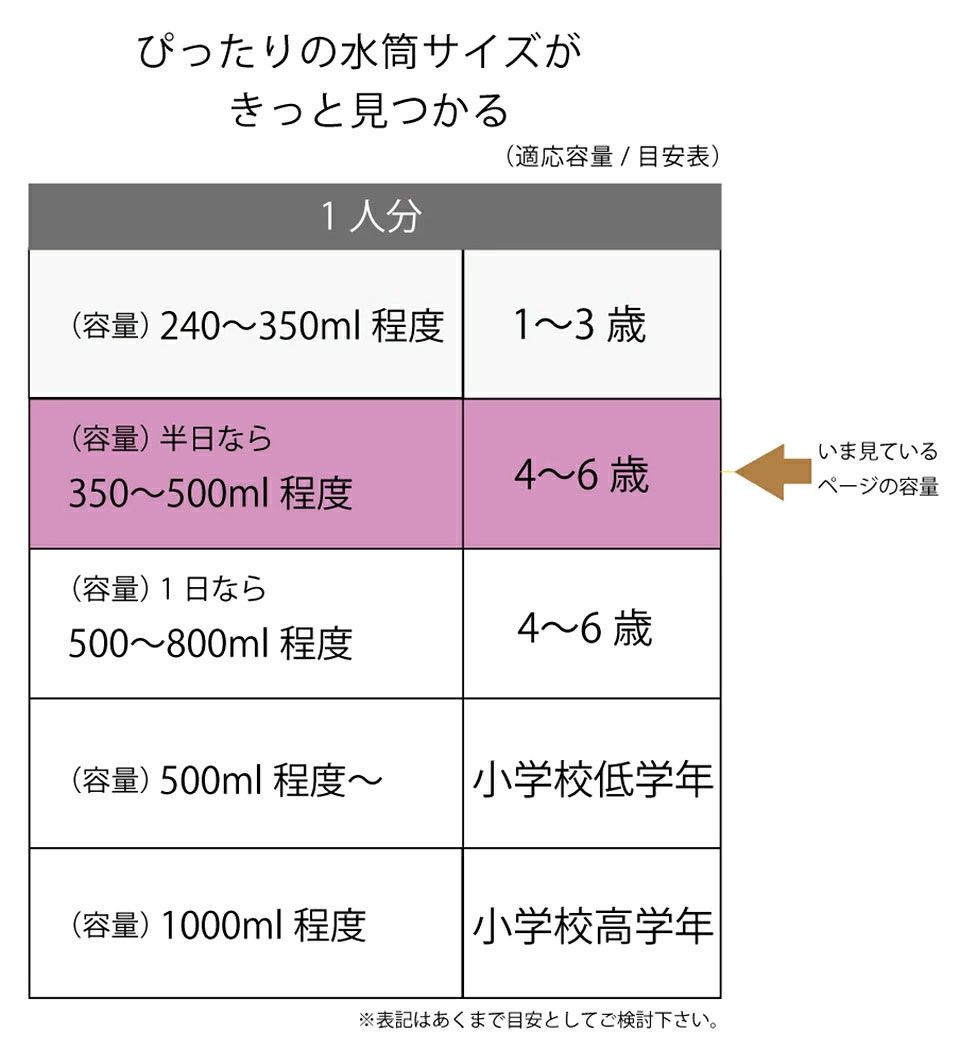 子供用 直飲み プラスチック 水筒 480ml となりのトトロ メイのお弁当/PSB5SANAG_4973307657078