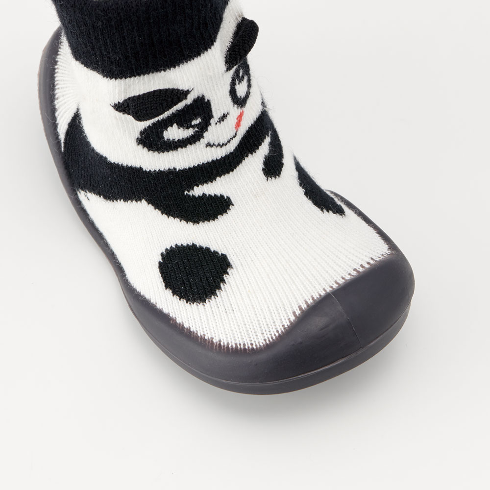 ソックス シューズ ギフトボックス XS 11.3cm ベビー 靴 赤ちゃん BSSHL1G スケーター skater ゴパン パンダ パンダ柄 ぱんだ 男の子 女の子【キャラクター 靴下 くつ クツ ファーストシューズ】