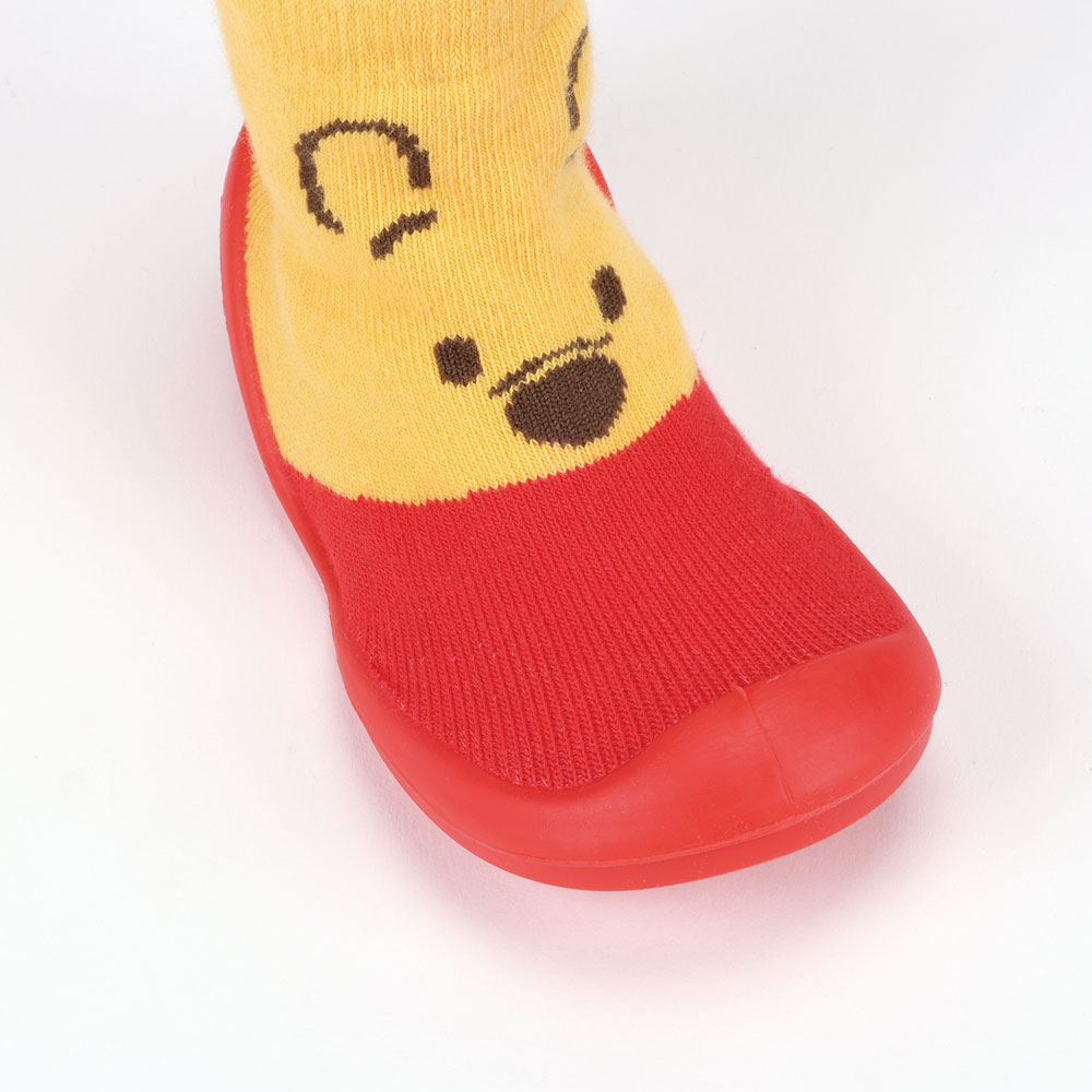 ソックス シューズ ギフトボックス L 13.3cm ベビー 靴 赤ちゃん BSSHL4G スケーター skater くまのプーさん プーさん Pooh 男の子 女の子【キャラクター 靴下 くつ クツ ファーストシューズ】