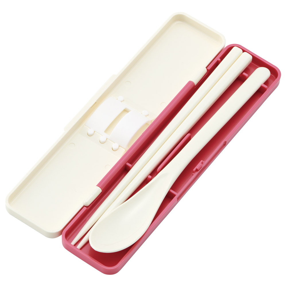 スケーター 箸 スプーンセット お弁当 カトラリーセット 日本製 食洗機対応 大人 skater CCS3SA キティ ハローキティ キティちゃん サンリオ 和柄 和風 椿 女の子 和【おはしセット お箸セット 子供 箸ケース 食洗機】