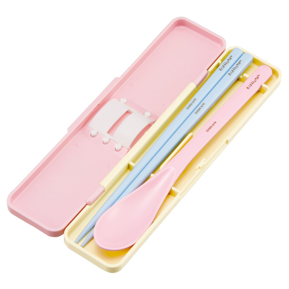 スケーター 箸 スプーンセット お弁当 カトラリーセット 日本製 食洗機対応 大人 skater CCS3SA リラックマ アニメ Rilakkuma 女の子 女性【おはしセット お箸セット 子供 箸ケース 食洗機】