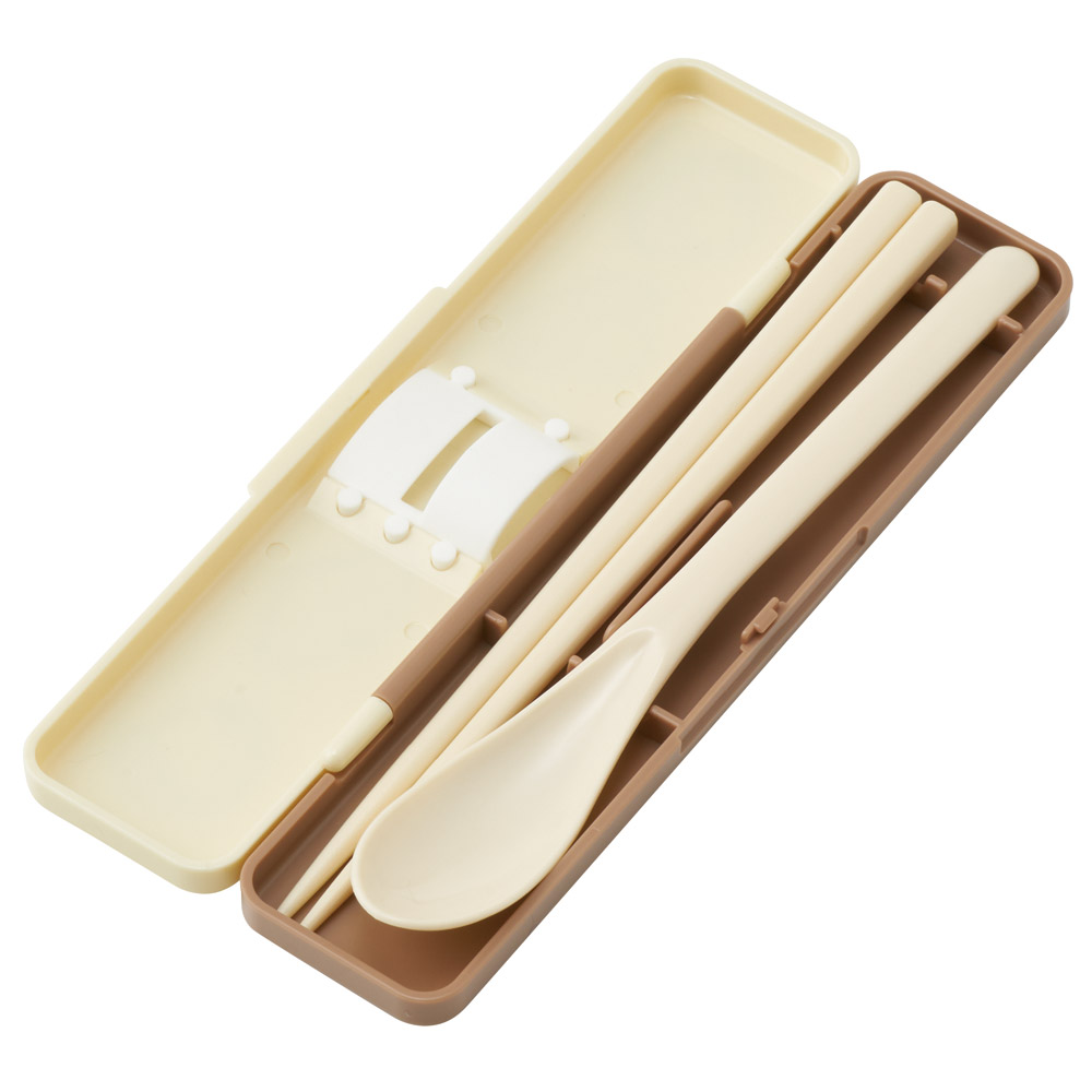 【メール便対象品】 スケーター 箸 スプーンセット お弁当 カトラリーセット 日本製 食洗機対応 大人 skater CCS3SA お文具といっしょ 26年 お文具さん 男子 女子 女性【おはしセット お箸セット 子供 箸ケース 食洗機】