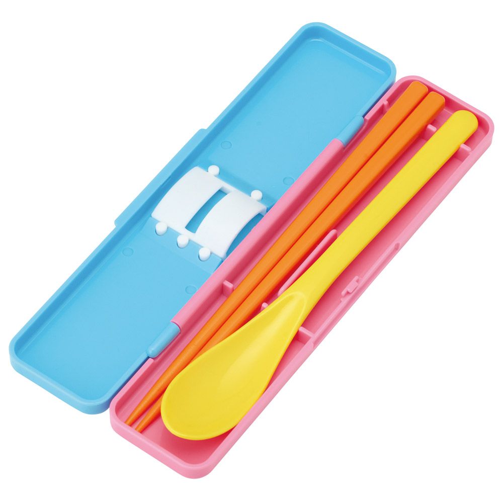 スケーター 箸 スプーンセット お弁当 カトラリーセット 日本製 食洗機対応 大人 skater CCS3SA バーバパパ グッズ キャラクター【おはしセット お箸セット 子供 箸ケース 食洗機】