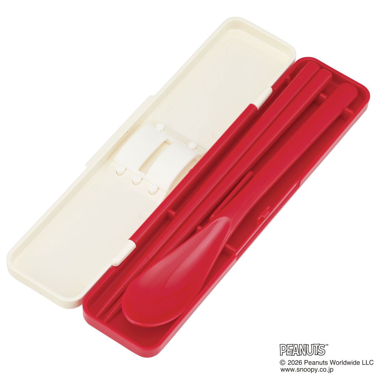 スケーター 箸 スプーンセット お弁当 カトラリーセット 日本製 食洗機対応 大人 skater CCS3SA スヌーピー ベル SNOOPY ピーナッツ 女性 レディース【おはしセット お箸セット 子供 箸ケース 食洗機】