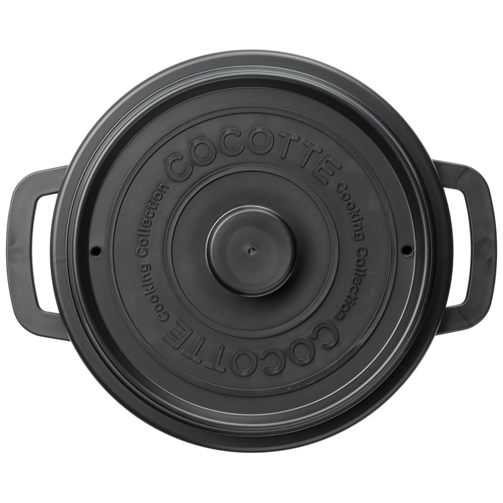 【送料無料】ココット風 電子レンジ 用 鍋 1.6L ライザップ RIZAP 時短 で ハッピー 共同開発 レシピ 付き なべ ザル 付き レンジ調理