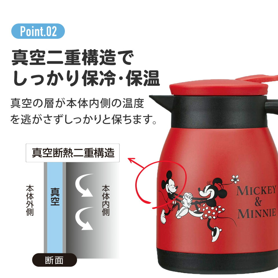 【送料無料】ステンレス卓上ポット 600ml すみっコぐらし／VSP6_4973307515583