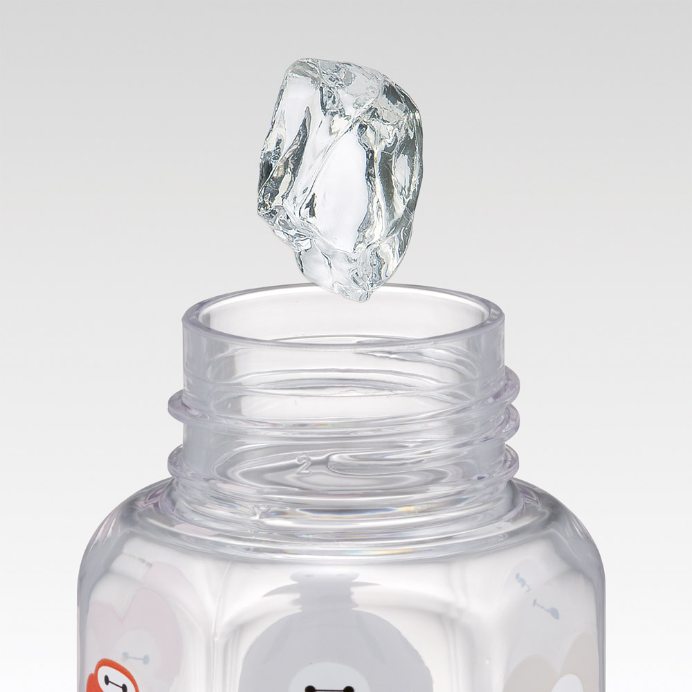 スケーター 六角形 プラスチック マグ 水筒 350ml 直飲み ウォーターボトル 透明 キャラクター skater PDH4 ベイマックス ディズニー Disney 男の子 女の子【クリア ボトル クリアボトル マグボトル おしゃれ】