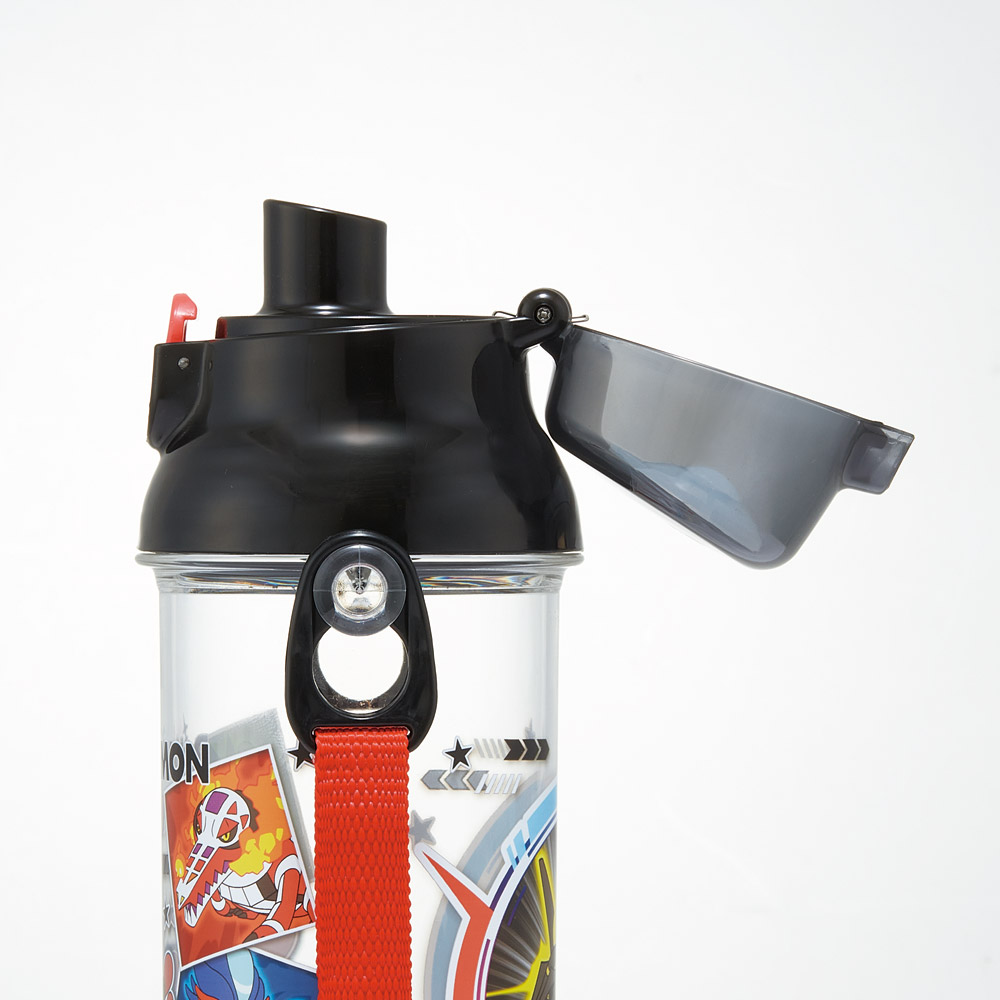 スケーター 水筒 キッズ ワンタッチ プラスチック 直飲み 透明 クリア ボトル 480ml skater PSB5TR ポケットモンスター 26年 ポケモン ピカチュウ 男の子【キャラクター 子供 可愛い ワンプッシュ ダイレクト 軽量】