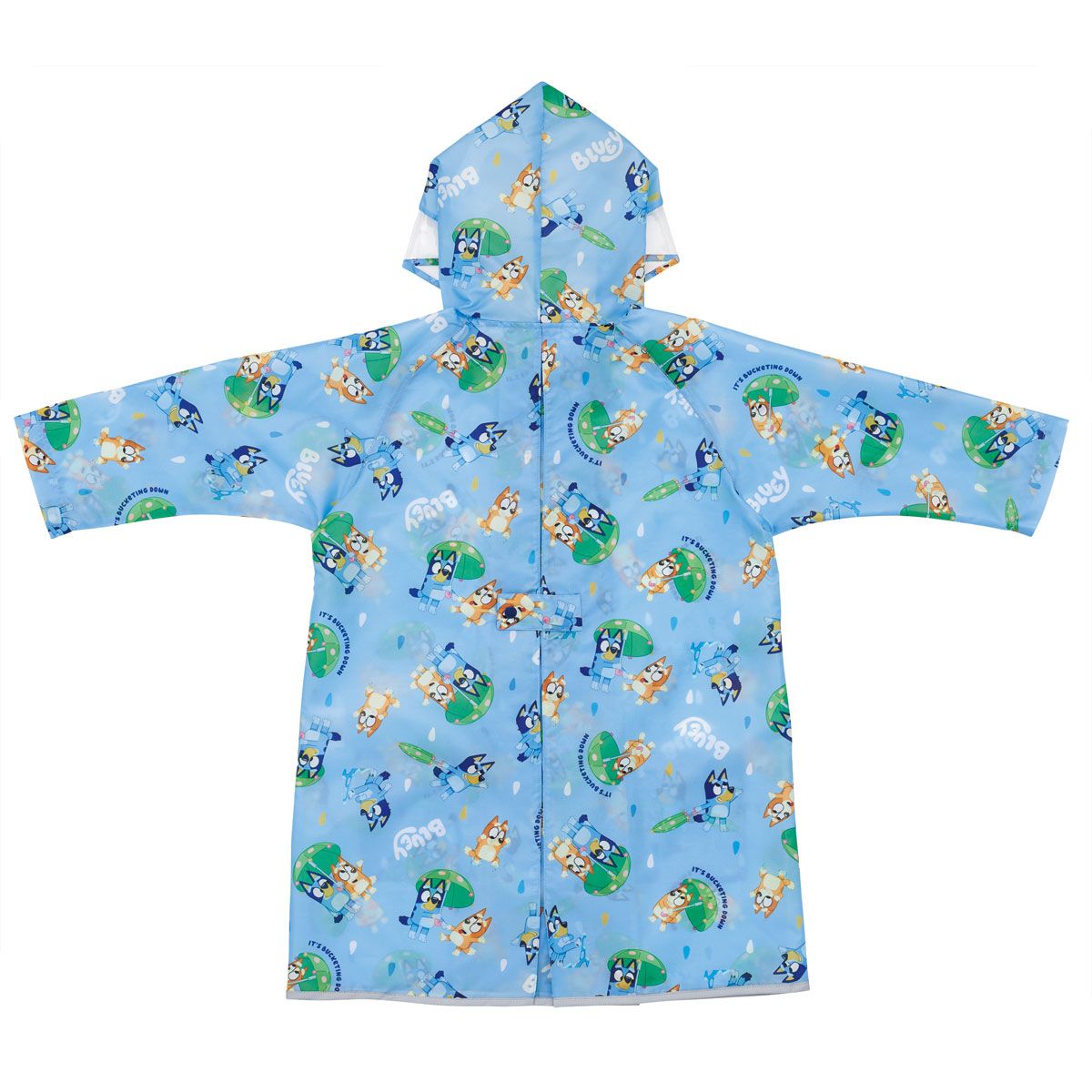 スケーター レインコート キッズ 子供 ランドセル 対応 子ども 通学 キャラクター skater RACO1M ブルーイ Bluey グッズ ビンゴ キャラクター【リュック 対応 110 120 かわいい カッパ 雨合羽 防水】