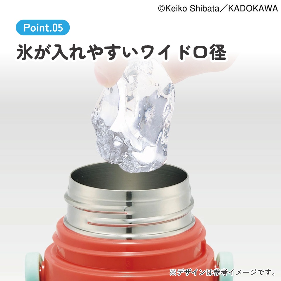 【送料無料】超軽量ダイレクトステンレスボトル 470ml パンどろぼう/SDC4_4973307646997