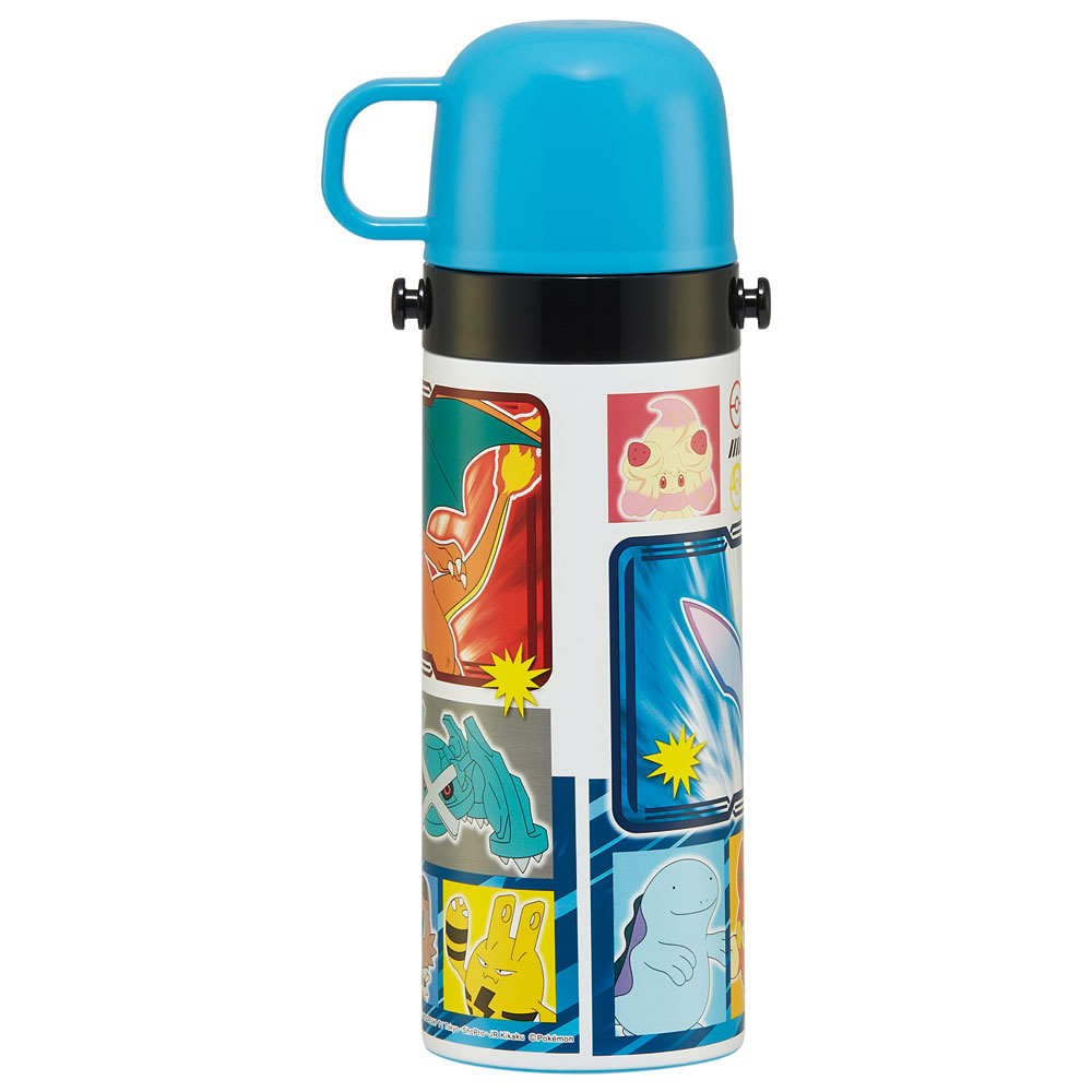 【送料無料】超軽量2WAYステンレスボトル 470ml/430mlポケットモンスター24/SKDC4_4973307664922