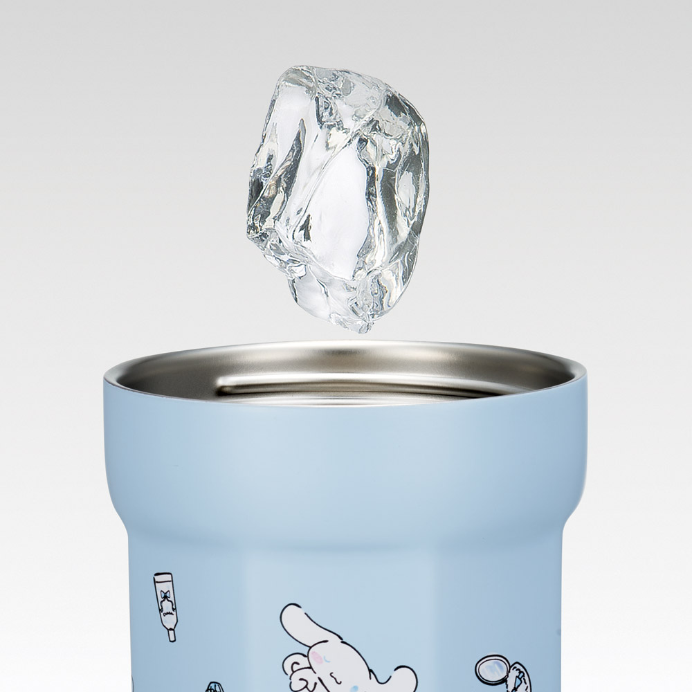 八角形 ステンレス タンブラー 350ml コップ フタ付き 保温 保冷 おしゃれ スケーター skater SMVO4 シナモロール シナモン サンリオ 女の子 女子