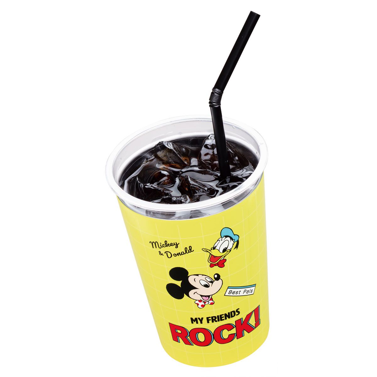 スケーター ステンレスタンブラー キャラクター コンビニ タンブラー ステンレス 400ml 保温 skater STCV2 ミッキー&フレンズ グリッド ミッキーマウス【おしゃれ かわいい マグカップ コーヒーマグ コップ】