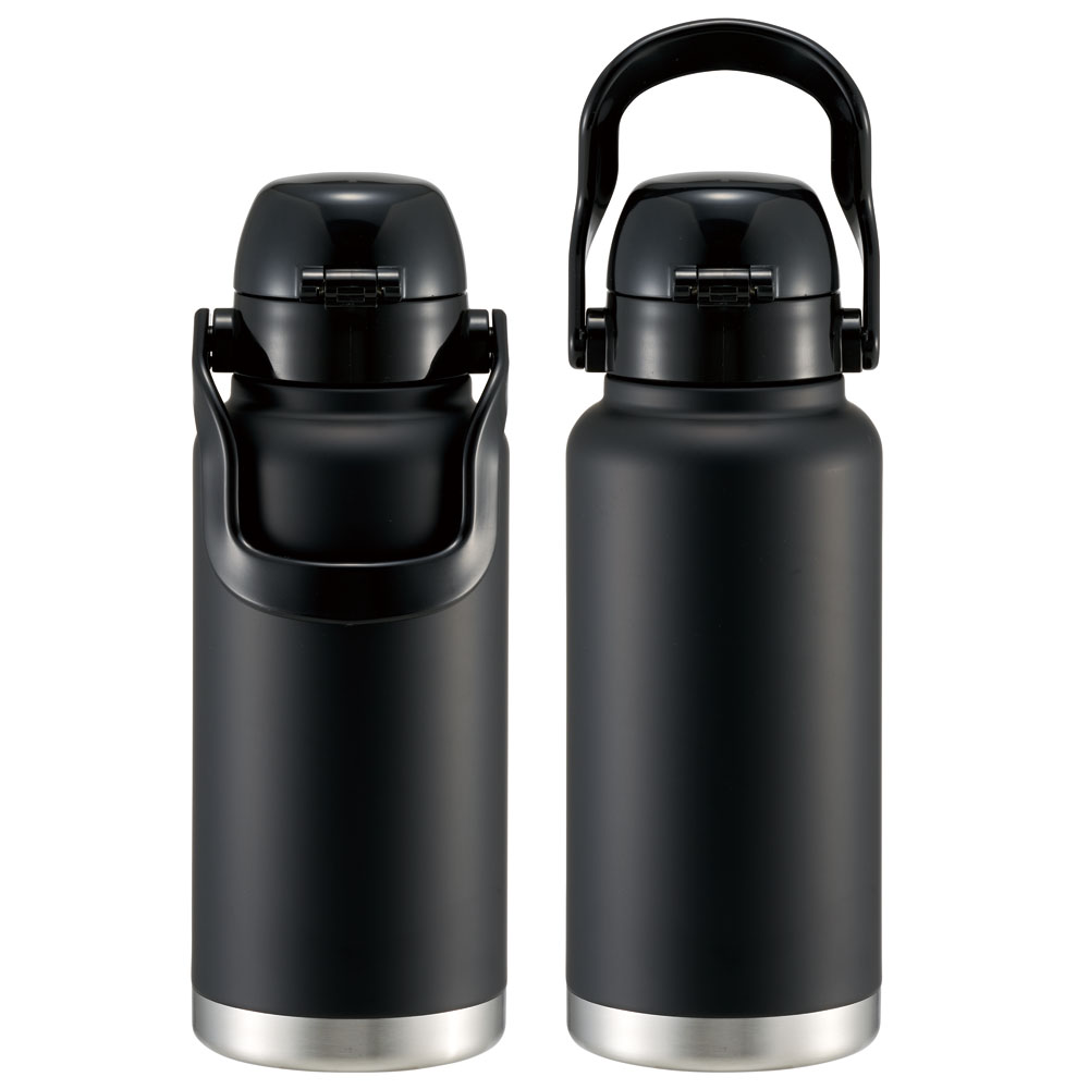 ハンドル付ワンプッシュダイレクトボトル 1000ml ブラック/STD10H_4973307596735