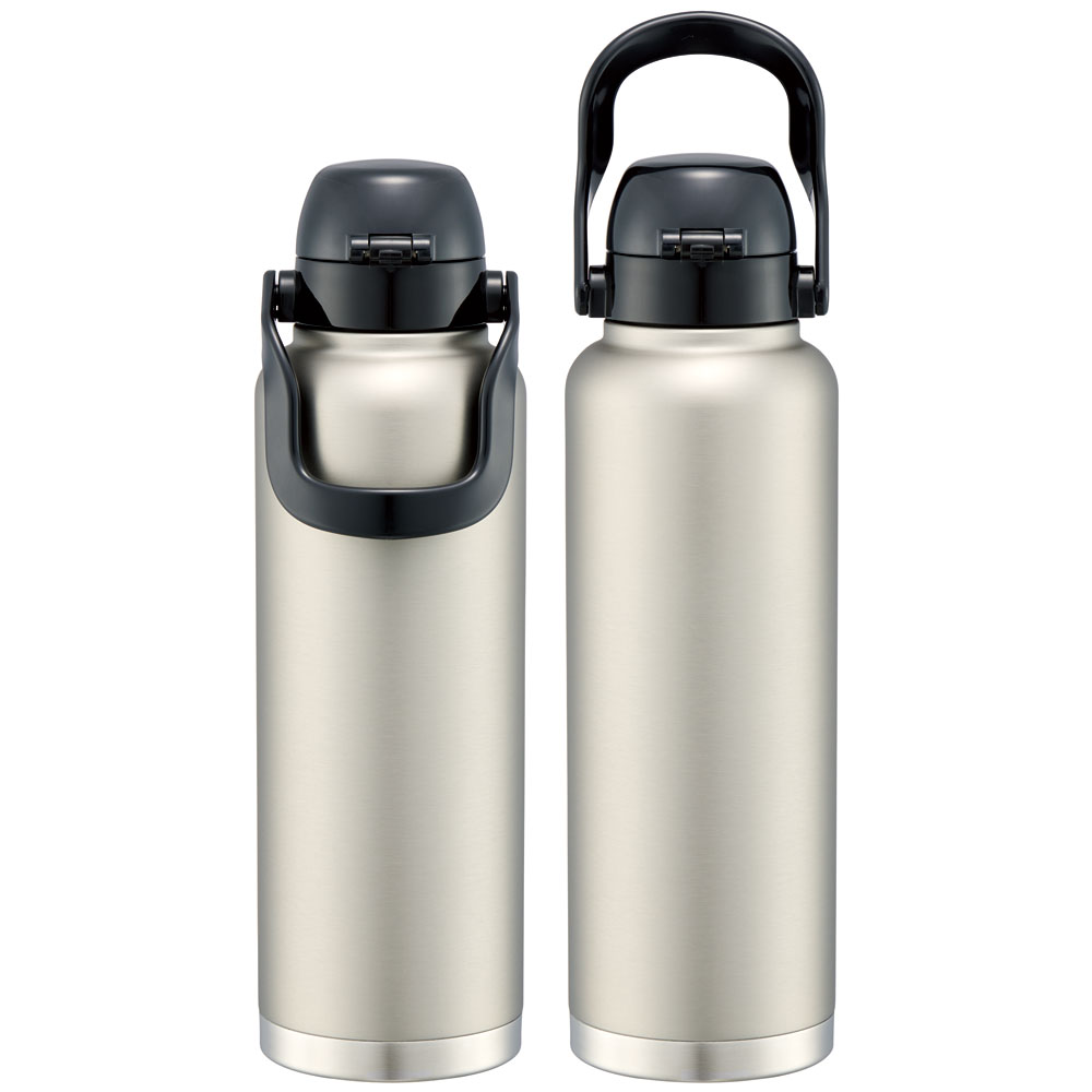 ハンドル付ワンプッシュダイレクトボトル 1500ml シルバー/STD15H_4973307596810