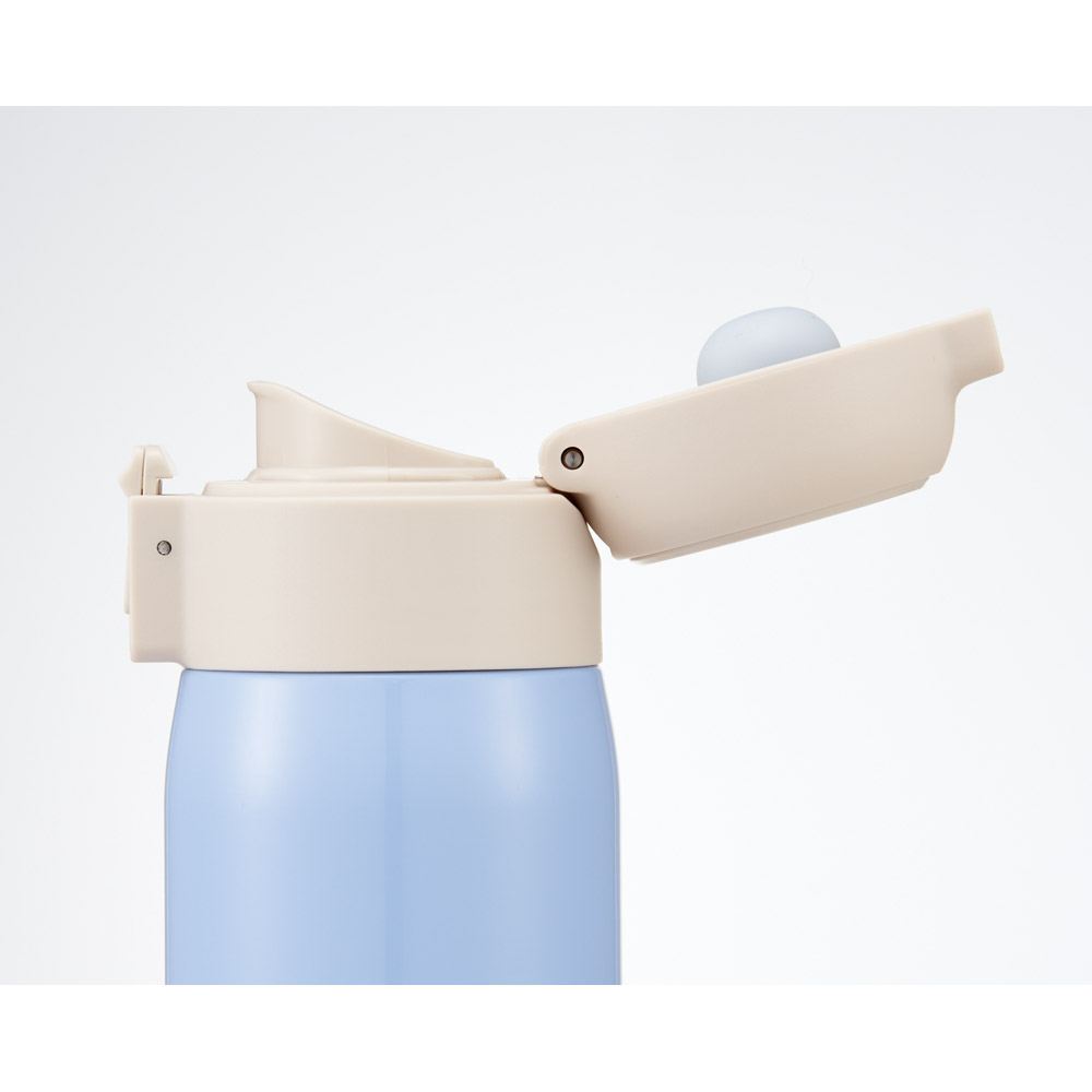 スケーター 水筒 480ml ワンタッチ ステンレス 子供 キッズ 直飲み キャラクター 保冷 保温 skater STOT5 ムーミン Moomin リトルミイ フラワー【ステンレスボトル ステンレス ボトル おしゃれ マグ ワンプッシュ】