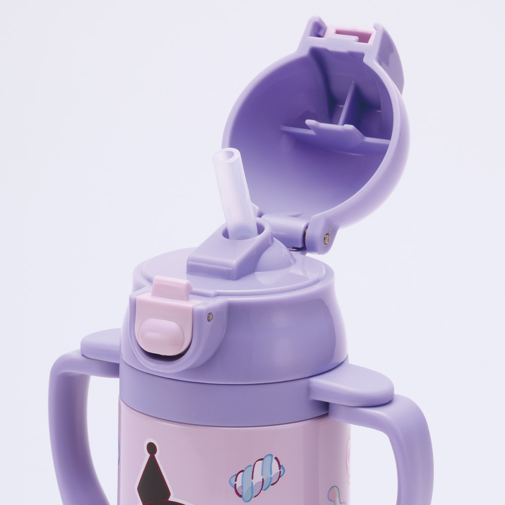 スケーター 保冷 ステンレス ストローマグ 350ml ベビーマグ ベビー 水筒 赤ちゃん マグ skater STWM3N クロミ クロミちゃん サンリオ 女の子 女子【トレーニングマグ 子供 ワンプッシュ かわいい ギフト】