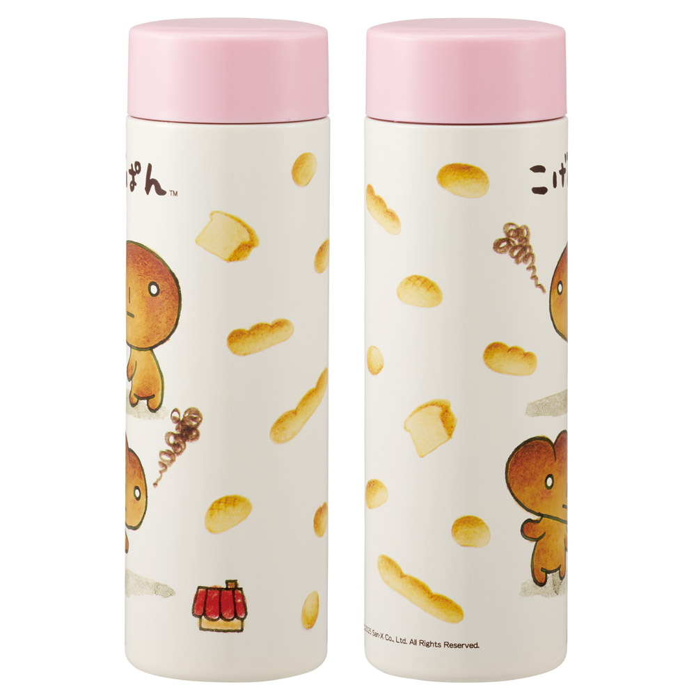 超軽量 水筒 350 350ml 直飲み 軽い 保温 保冷 少量 おしゃれ 大人 レディース skater スケーター STYL4 こげぱん グッズ キャラクター サンエックス