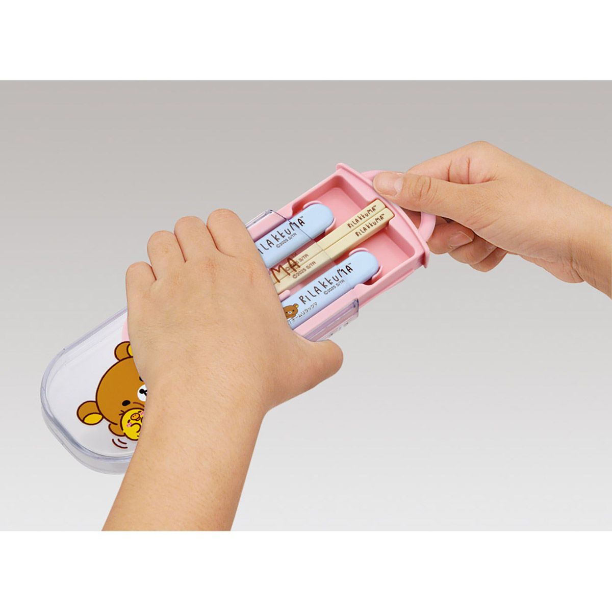 スケーター 箸 スプーン フォーク セット 子供 お弁当 カトラリーセット skater TACC2 リラックマ アニメ Rilakkuma 女の子 女性【キャラクター トリオセット 食洗機 対応 スプーンセット】