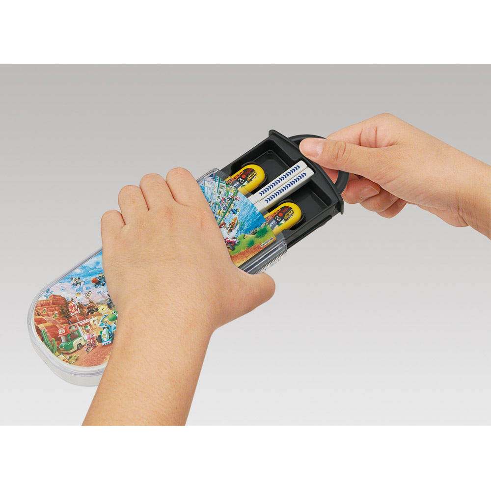 【メール便対象品】 スケーター 箸 スプーン フォーク セット 子供 お弁当 日本製 カトラリーセット skater TACC2 マリオカートワールド マリオ MARIO 男の子 男子【キャラクター トリオセット 食洗機 対応 弁当箱 スプーンセット お箸】