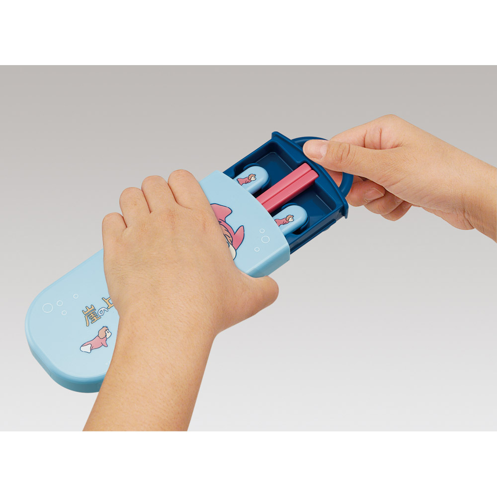 スケーター 箸 スプーン フォーク セット 子供 お弁当 カトラリーセット skater TACC2 崖の上のポニョ ポニョ 姉妹 スタジオジブリ【キャラクター トリオセット 食洗機 対応 スプーンセット】