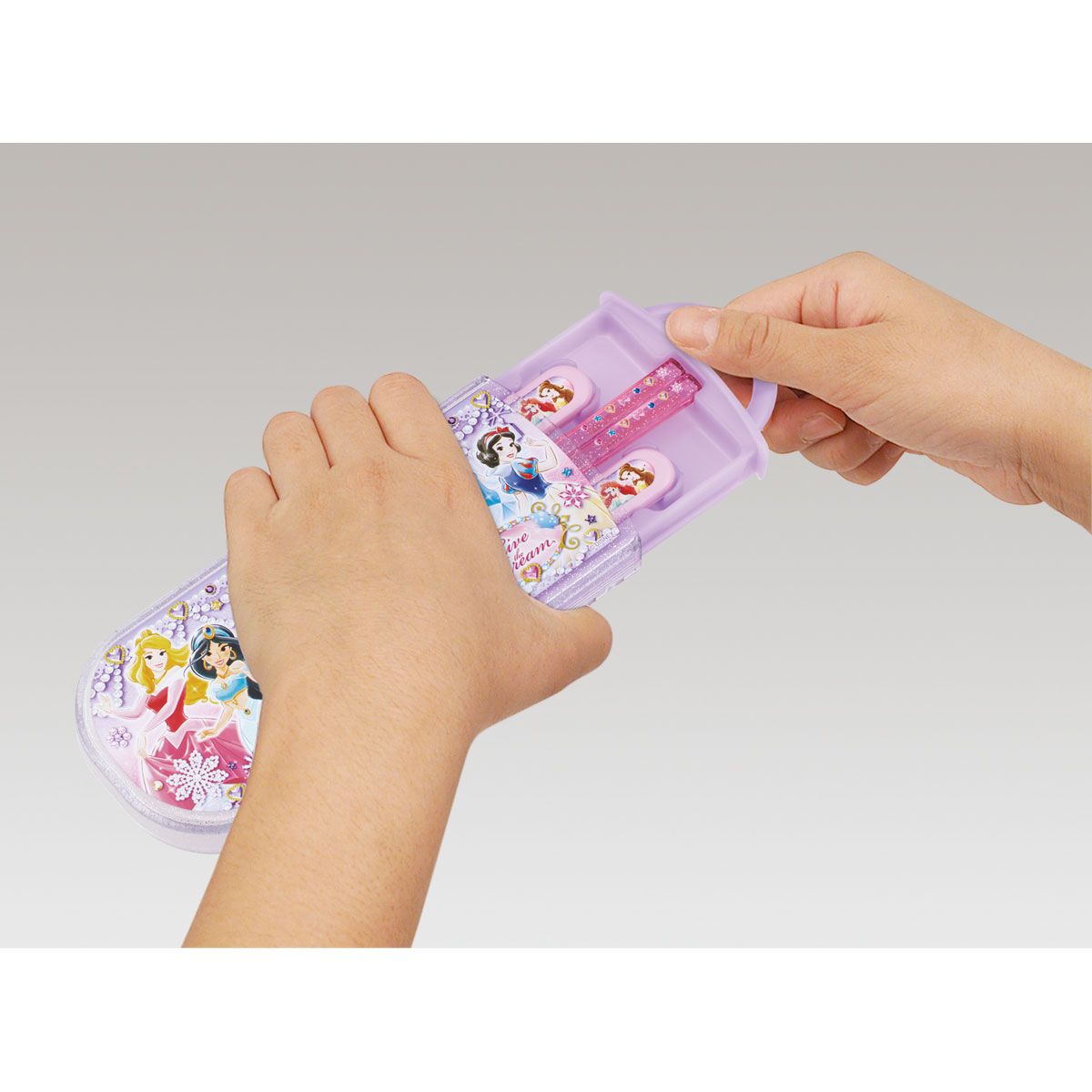 スケーター 箸 スプーン フォーク セット 子供 お弁当 カトラリーセット skater TACC2 ディズニー プリンセス 27年 女の子 女子【キャラクター トリオセット 食洗機 対応 スプーンセット】