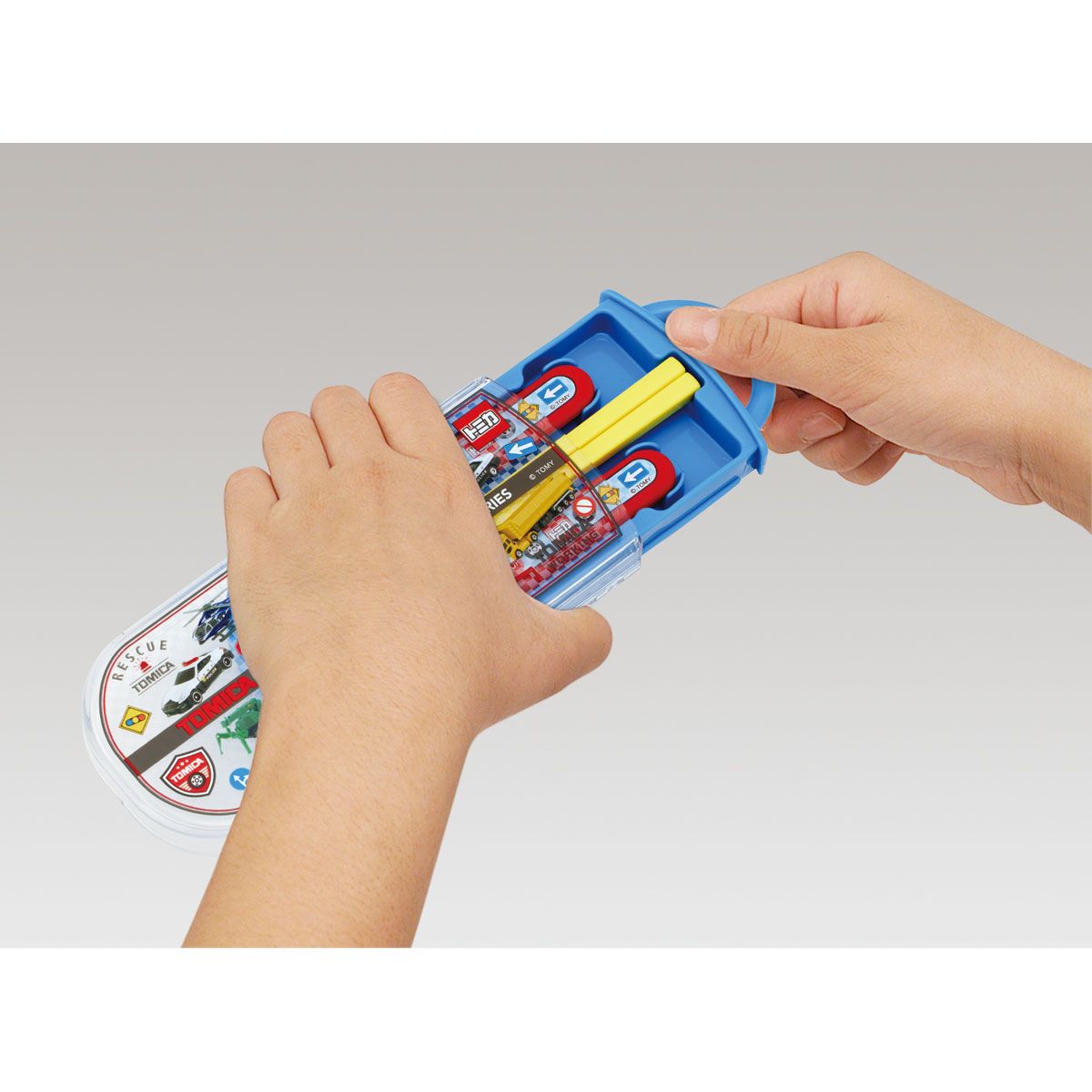 スケーター 箸 スプーン フォーク セット 子供 お弁当 カトラリーセット skater TACC2 トミカ 27年 tomica 車 くるま 男の子 男子 男児【キャラクター トリオセット 食洗機 対応 スプーンセット】