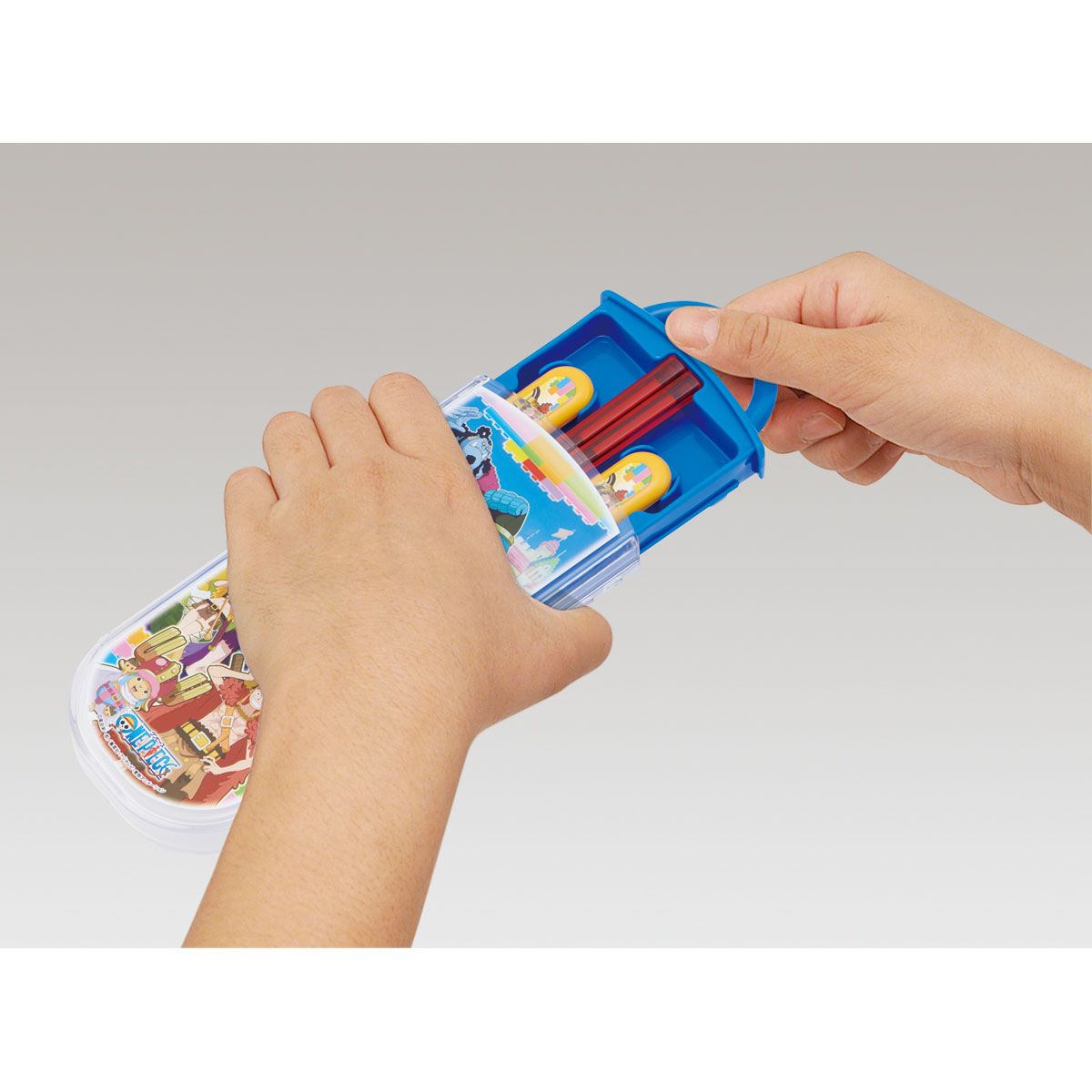 スケーター 箸 スプーン フォーク セット 子供 お弁当 カトラリーセット skater TACC2 ワンピース エルバフ編 ONE PIECE 男の子 女の子【キャラクター トリオセット 食洗機 対応 スプーンセット】