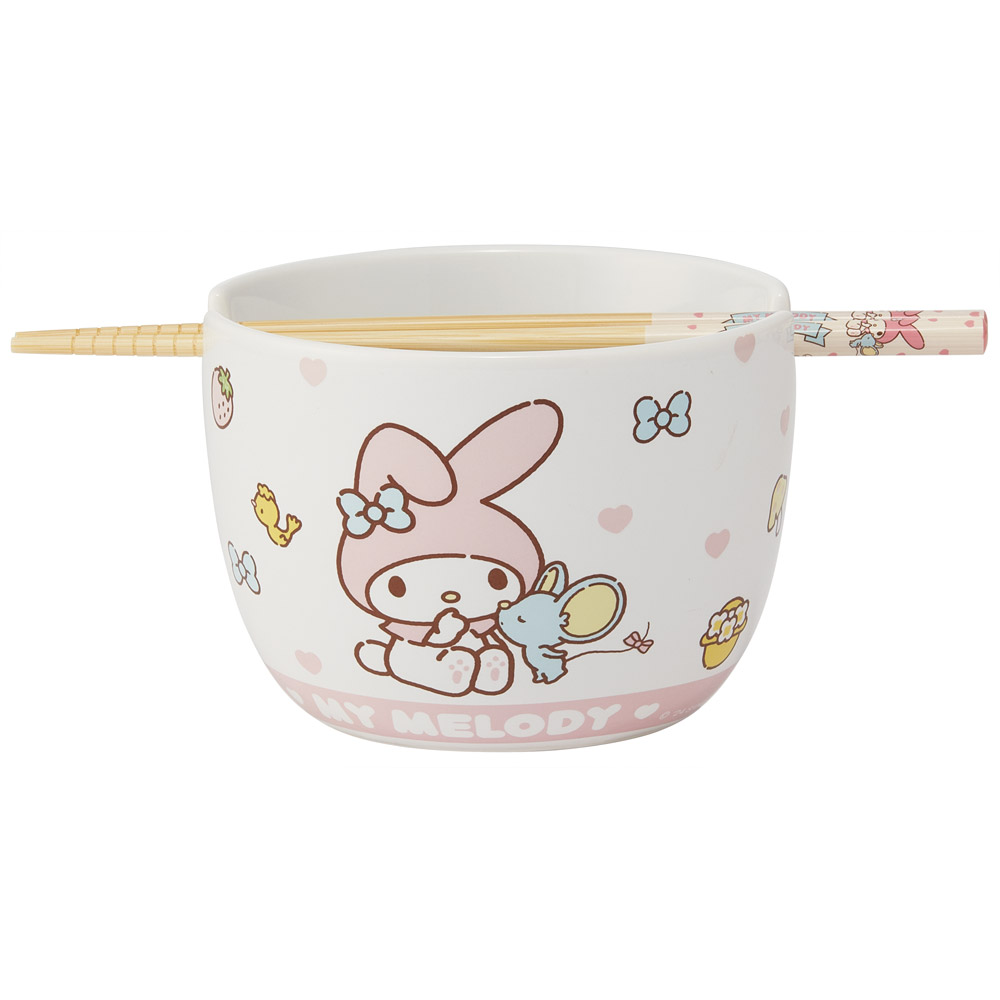 陶器製 ボウル 箸 セット 600ml 21cm 食器 鉢 お椀 丼 竹箸 カトラリー