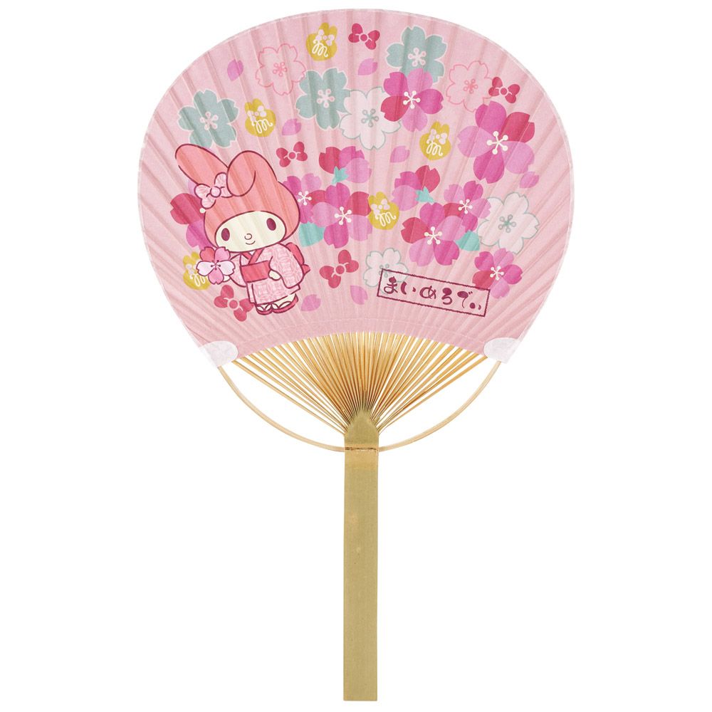 スケーター うちわ 団扇 おしゃれ かわいい 竹 上品 夏 お祭り 涼しい