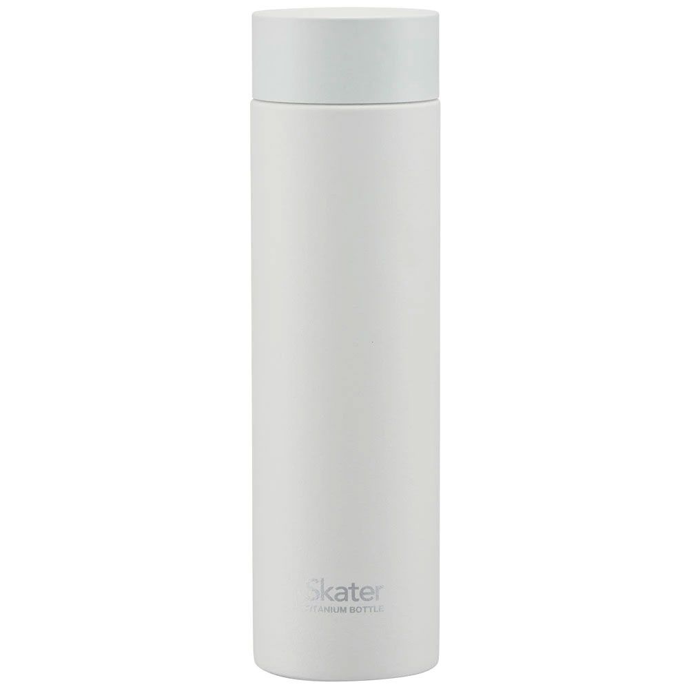 【未使用】Skater チタン製 マグボトル 500ml 　２本【匿名配送】 マグボトル 500ml チタン製 ホワイト 水筒 直飲み 軽い 軽量 おしゃれ