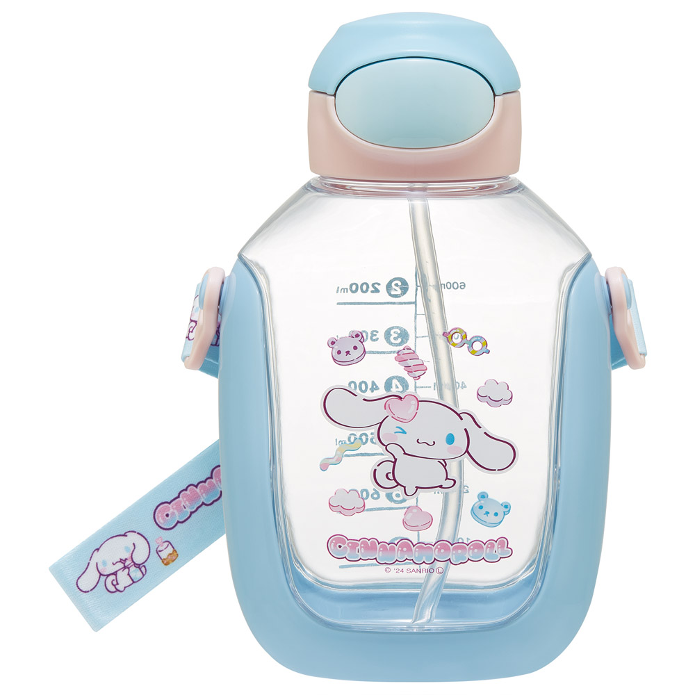 ワンプッシュ ストロー ボトル 水筒 780ml キッズ 子供 キャラクター